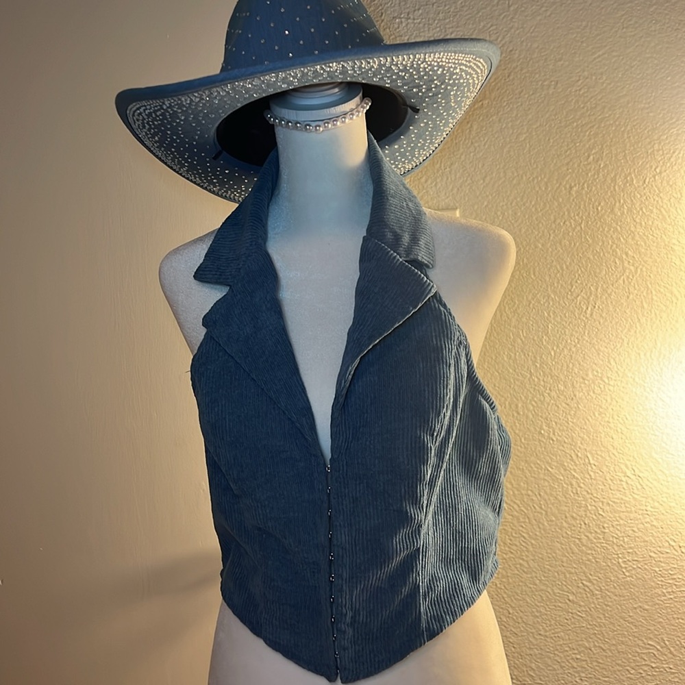 Corduroy Halter Top